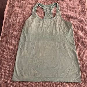 Swiftly Tech Racerback Tank Top in Teal Size 6